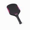 LUZZ Glider 2026 Hybrid Paddle angled flat-lay view featuring a black paddle face and black handle