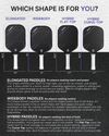 RPM Friction Pro V2 Elongated Pickleball Paddle