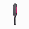 LUZZ Glider 2026 Hybrid Paddle right-side view featuring a solid black paddle face and pink-to-black gradient edge